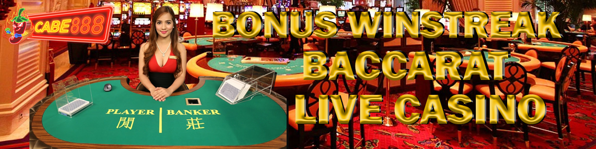 BONUS WINSTREAK BACCARAT LIVE CASINO